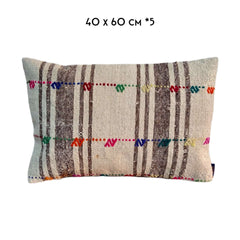 vintage kilim cushion 40x60cm Nadia Dafri