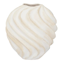 White shell-shaped vase Urban Nature Culture