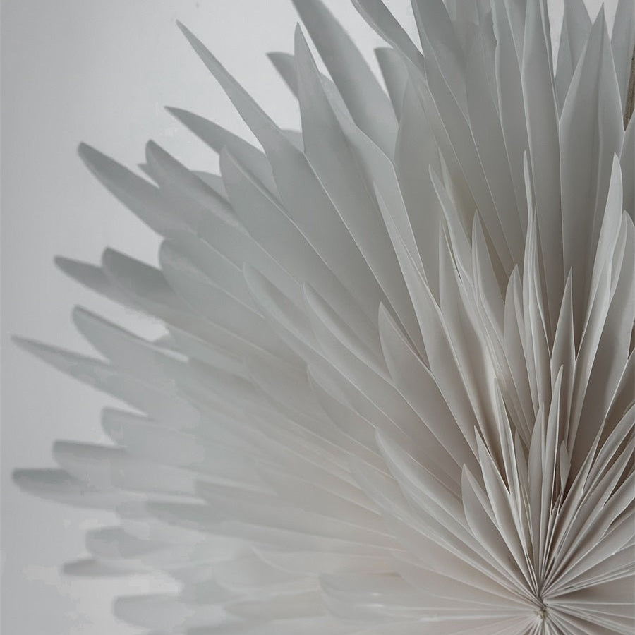Christmas paper lantern white 60cm