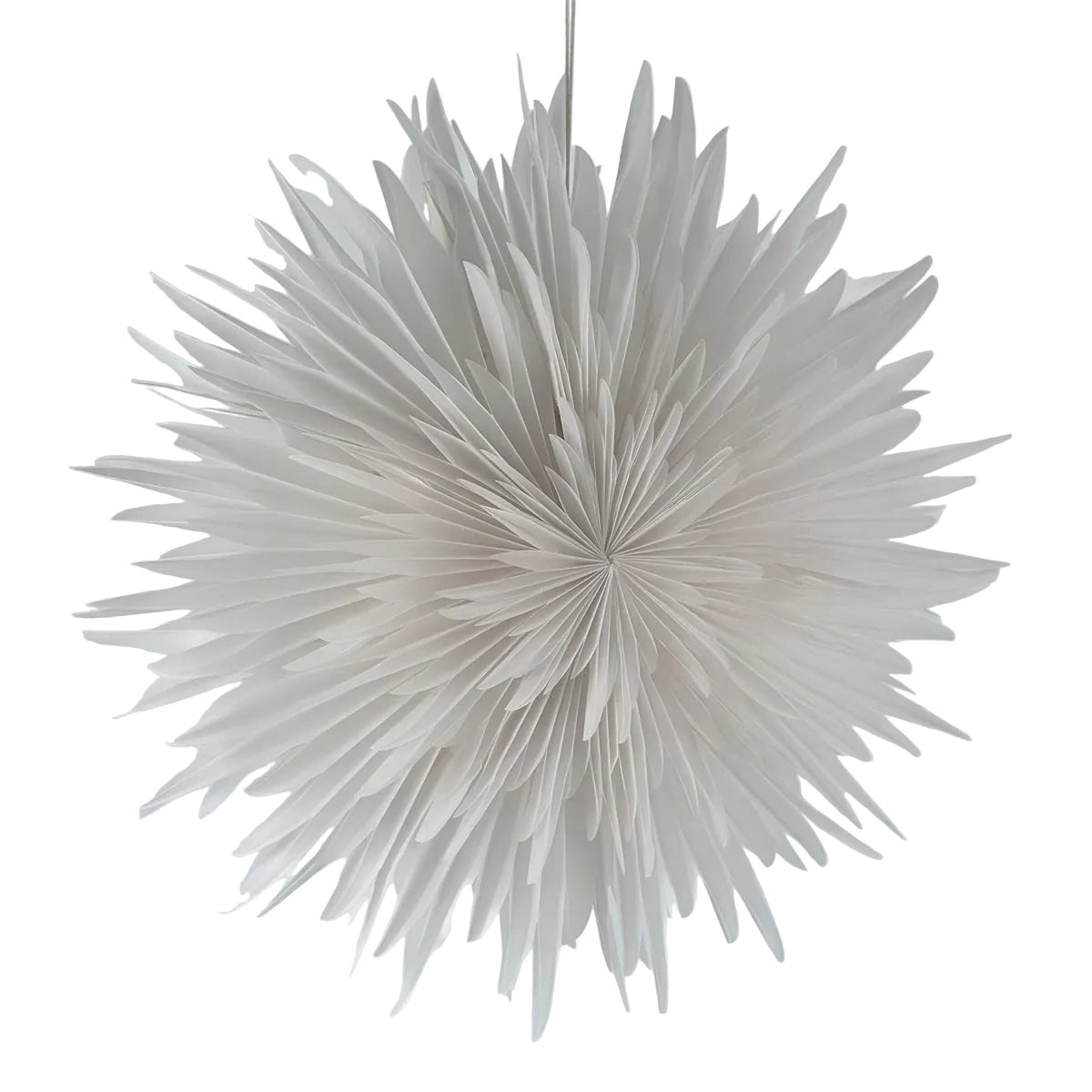 white paper starlight hanging ornament Christmas decoration 