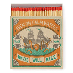 Archivist Gallery square matches matchbox letterpress luciferdoos lucifers even on calm waters