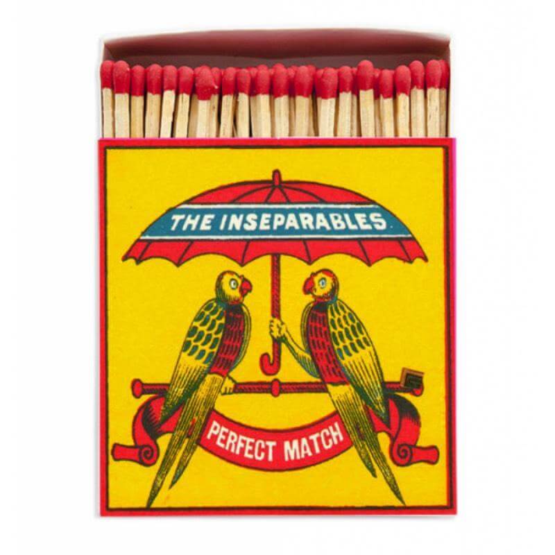 The Inseperables Matchbox Onafscheidelijken Luciferdoos Archivist Haarlem