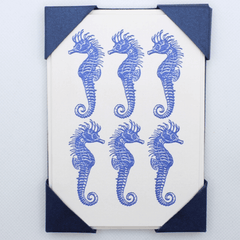 Original Cards Wenskaarten Seahorses Archivist Gallery