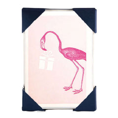 Blanke Wenskaarten roze flamingo kado cadeau origineel Archivist Gallery Duurzaam