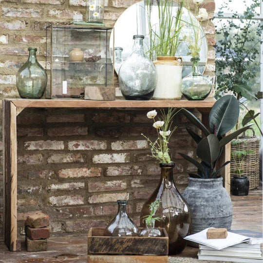 Recycled Glass Balloon Vase Handblown Ib Laursen