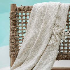 Bazar Bizar island sisal one seat natural jute lounge chair