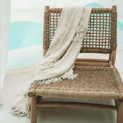 Bazar Bizar island sisal one seat natural jute lounge chair
