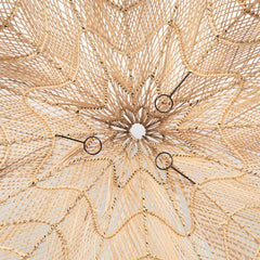 Bazar Bizar whipped hanging lamp pendant XL rattan rotan hanglamp