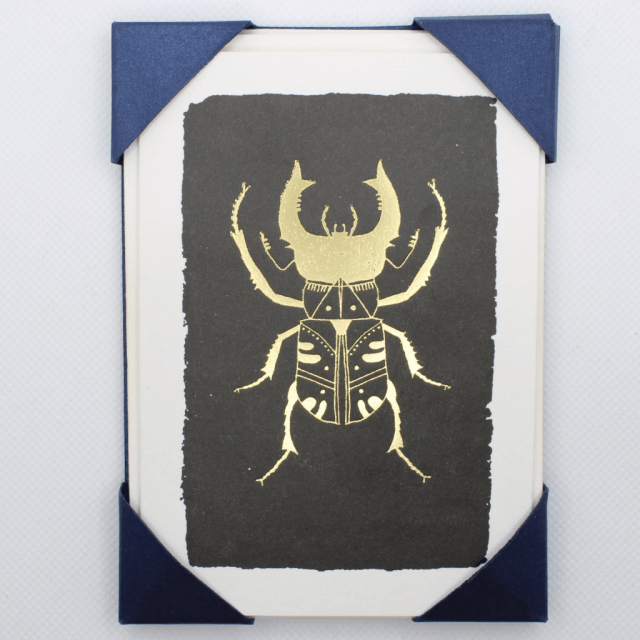 Wenskaarten Archivist Gallery Black Bug