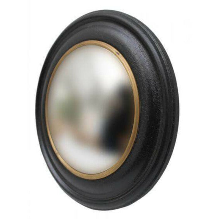 Black Large Convex Mirror Sustainable Home Decorations Online