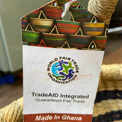 WFTO bolga baskets fairtrade Ghana Gone Arty