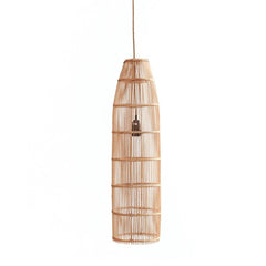 Fish Trap hanging lamp rattan lampshade Bazar Bizar L
