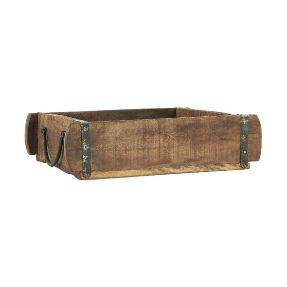 Brick mould box gerecycled houten dienblad steenmal hout Ib Laursen