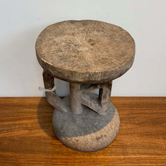 Tonga stool Batonga Gone Arty Zimbabwe fairtrade wooden stool houten kruk krukje uniek