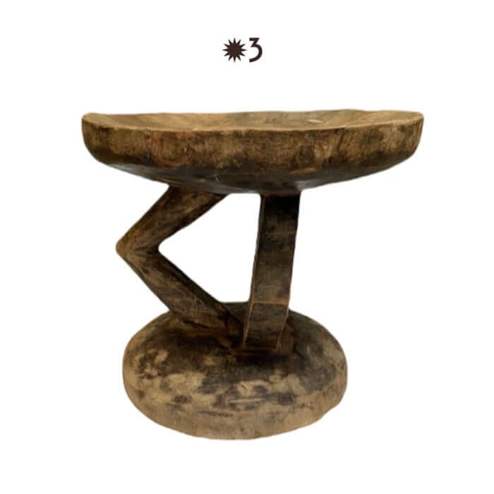 Gone Arty BaTonga stool Tonga stools low wooden chairs Africa 