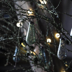 Christmas Decoration Ib Laursen Pebbled Glass Drop