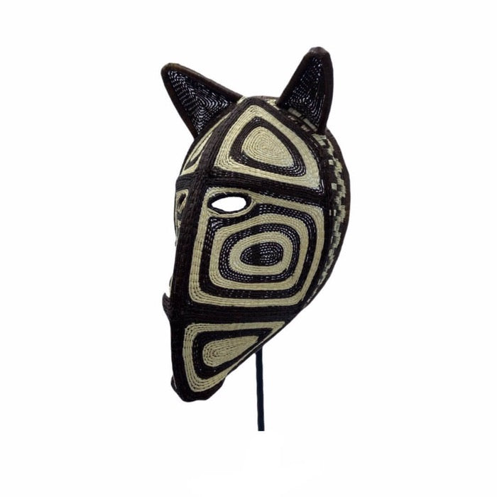 handmade palm leaves mask Ethic Tropic