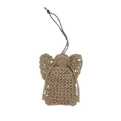 Hemp Angel Natural Christmas Ornament Eco-Friendly Organic Fairtrade