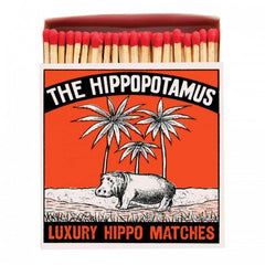 Hippo Square Matchbox Online Nijlpaard Lucifers Mooie Luciferdoosjes