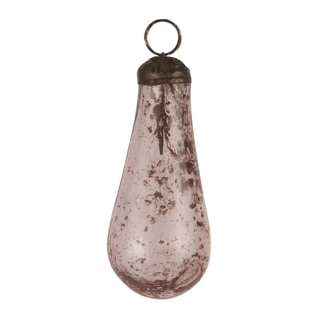 Purple Christmas Decoration Glass Ornament Ib Laursen