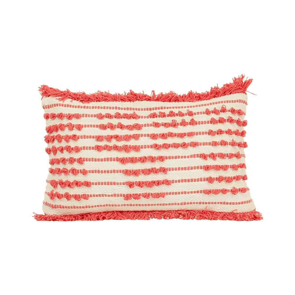 Imbarro Kissen Kissen Fairtrade Blanca Rot