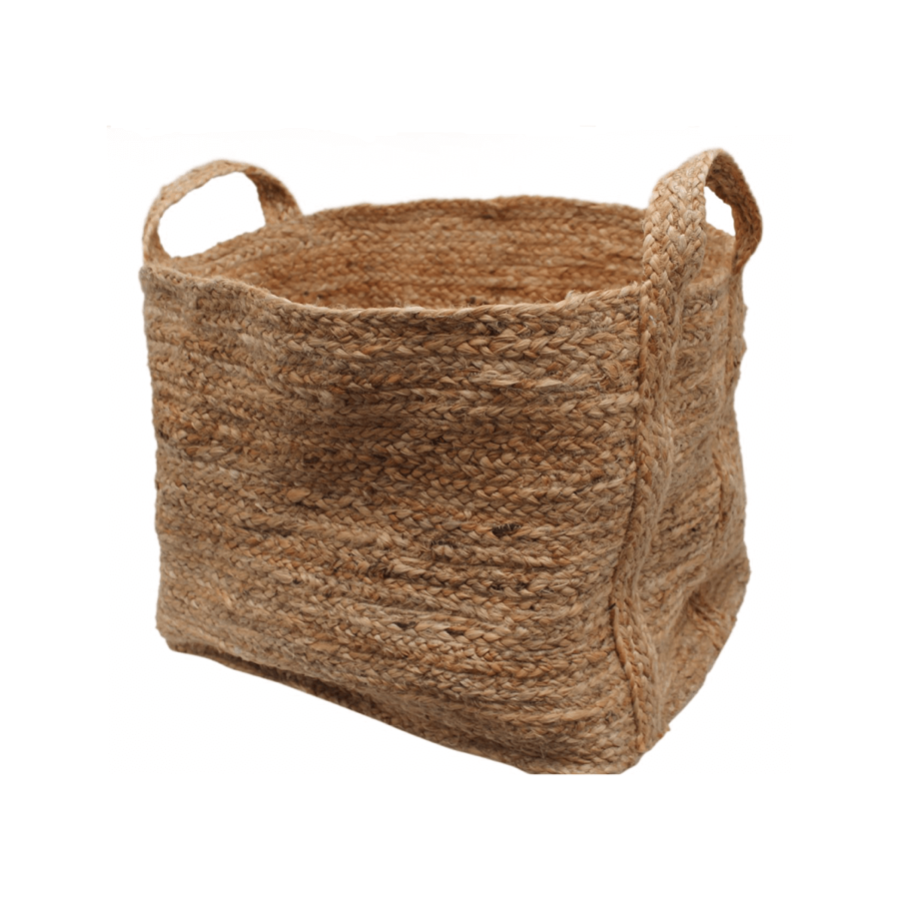 De Weldaad jute basket fair trade duurzaam eco jute bag natural eco-friendly 