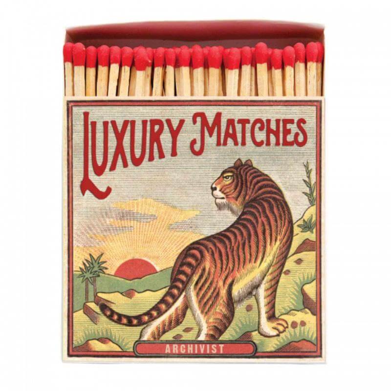 Archivist Gallery Tiger Matchbox Lucifers