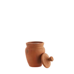 terracotta jar w/ lid Madam Stoltz