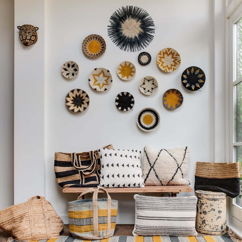 barrel container turquoise voorraadton ton India geverfd kleurrijk wonen interieur