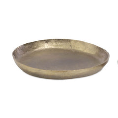 Jahi gold plate Nkuku brushed gold brass