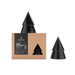 Original Home Xmas candles fair trade eco-friendly kerstboomkaars eco kerstboom kaarsen kerst black M zwart