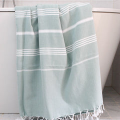 Ottomania hammam towel XL 220x160 grey green