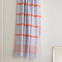 Ottomania hamamdoek light blue mandarin ege hammam towel 170x100