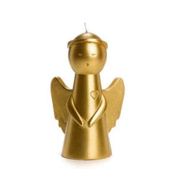 Golden Angel Rustik Lys Christmas Candle