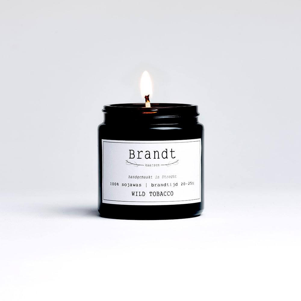 Soy Candle Wild Tobacco Sustainable Home Decorations Online