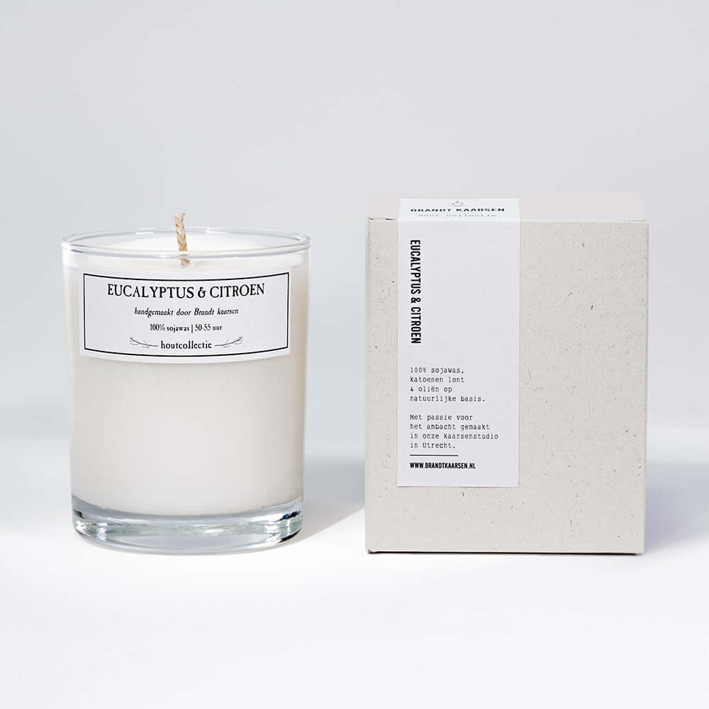 Legende Succesvol onwetendheid Wood Scented Candle Eucalyptus & Lemon