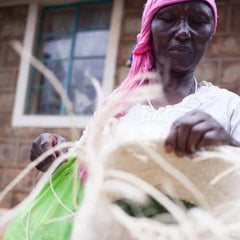 Making of sisal baskets Basket Room