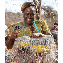The Basket Room weaver handwoven henagemaakte manden wevers Kenia Kenya