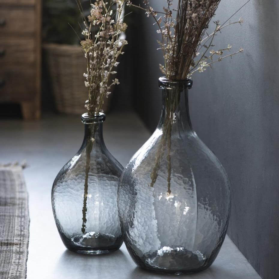 Glazen Ballonvaas IbLaursen Grijs Grey