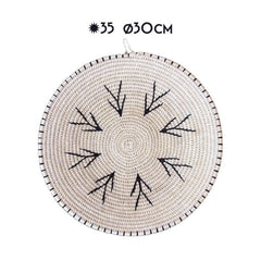 Gone Arty Zienzele basket wall baskets white 30cm fairtrade African online 