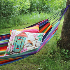 colourful hammock El Salvador fairtrade handmade