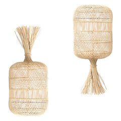 the Dumpling ceiling floor lamp boho style vloerlamp plafondlamp rattan rotan Bali bohemian Bazar Bizar eco fair