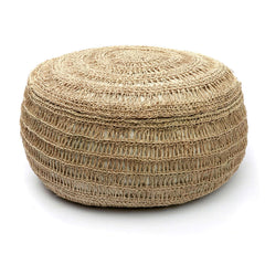 seagrass pouf 60 cm Bazar Bizar zeegras poef pouffe