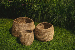 Vung Lam basket natural M Bazar Bizar seagrass 3 sizes