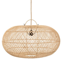 Bazar Bizar Wholly pendant lamp rattan Bali boho plafondlamp eco fairtrade