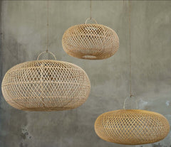 pendant lamp wholly Bazar Bizar rattan