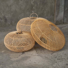 Wholly rattan pendant lamp Bazar Bizar