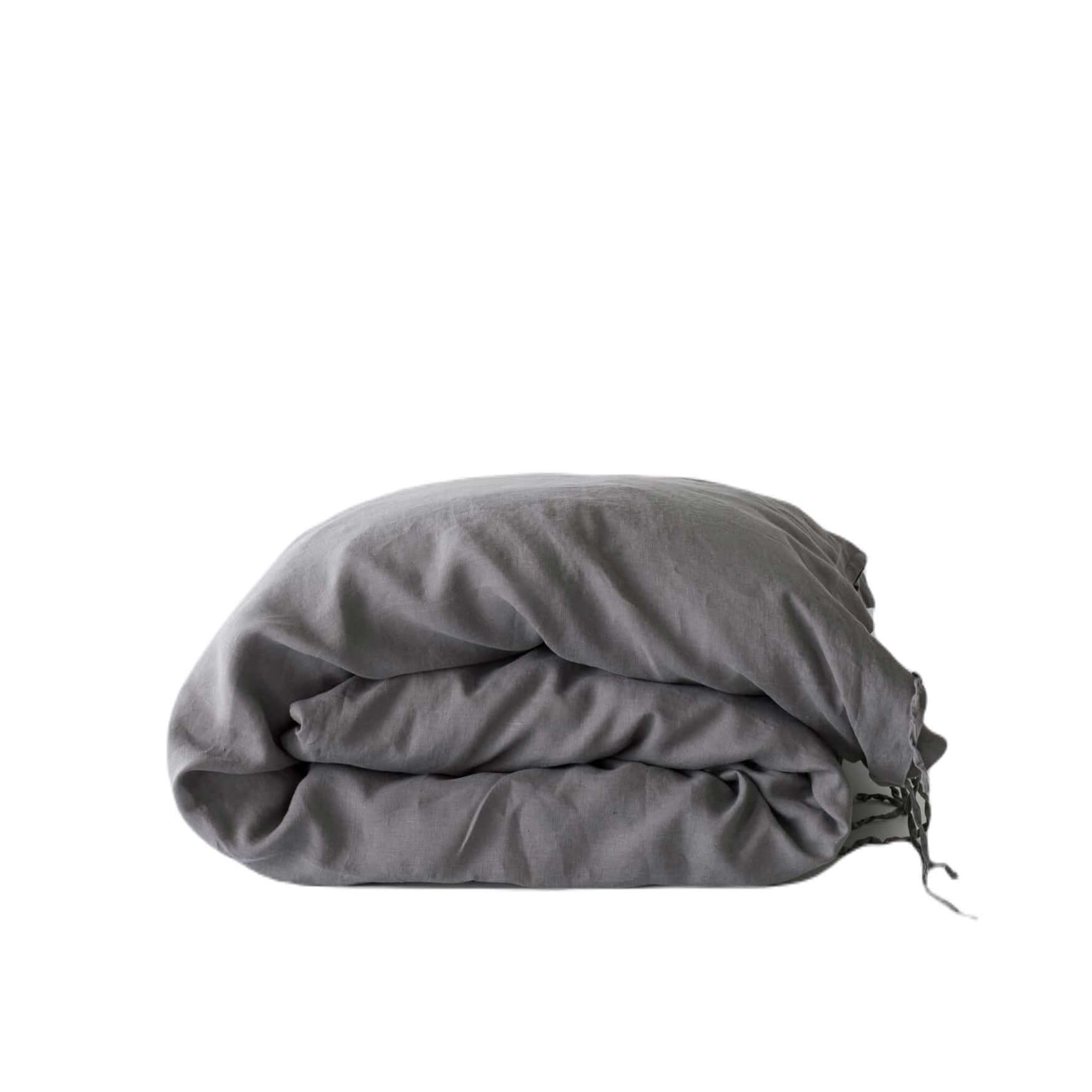 Bettbezug Leinen 2p Lits Jumeaux 240x220 cm Bettwäsche Tell Me More