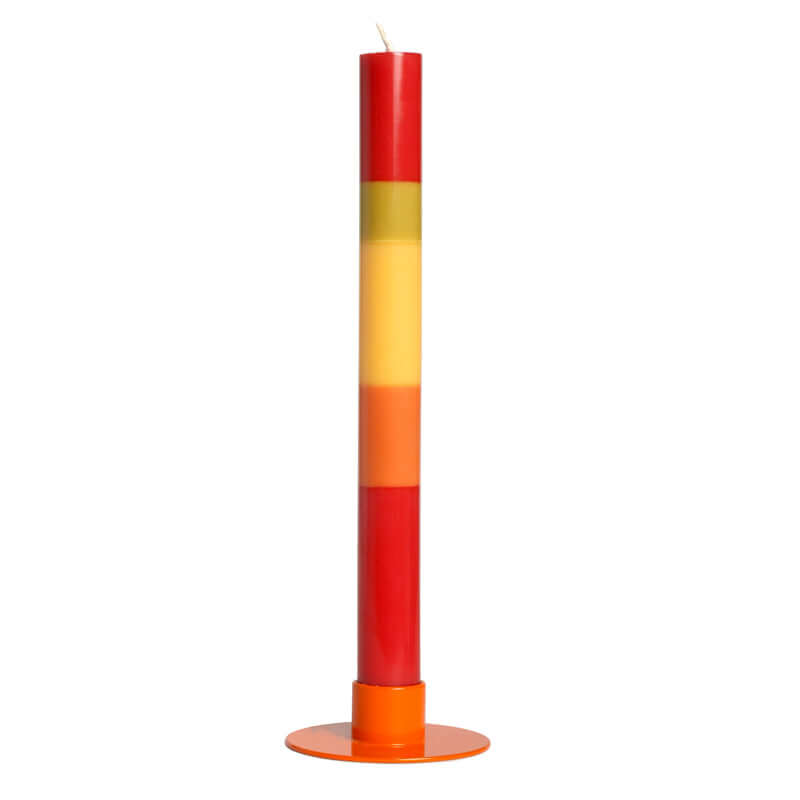 Not the Girl Who Misses Much steel candle holder Pop orange oranje kandelaar staal