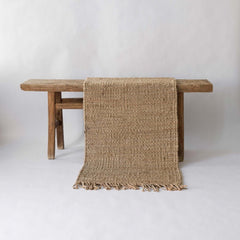 Tell Me More hennep rug 90x60 cm 150x80 cm naturel hemp vloerkleed kleed duurzaam